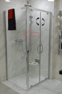 Bočné zástena k sprchovacím dverám 100 cm Huppe Next 140507.069.322