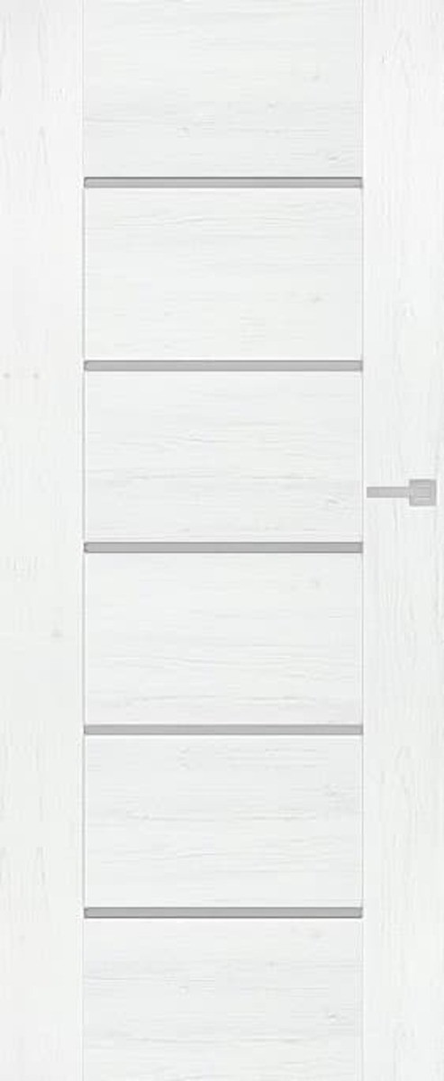 Interiérové dvere Naturel Aura ľavé 60 cm borovica biela AURABB60L