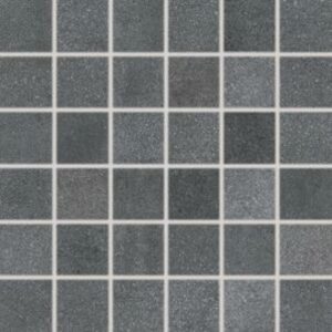 Mozaika Rako Form tmavo šedá 30x30 cm mat DDM05697.1