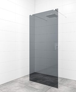 Sprchová zástena Walk-in 140 cm SAT vo farbe profilu biela SATBWI140KSZAVB