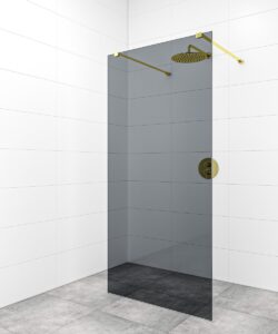 Sprchová zástena Walk-in 90 cm SAT vo farbe profilu zlatá SATBWI90KSZAVZ