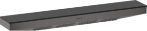 Bočná sprcha Hansgrohe Rainfinity s poličkou kartáčovaný čierny chróm 26243340